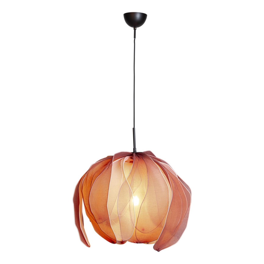 ByRydens - Luster na sajli LOU LOU 1xE27/5W/230V roze pr. 80 cm