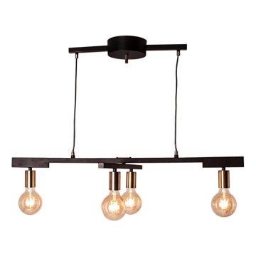 ByRydens - Luster na sajli ZEONA 4xE27/5W/230V