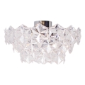 ByRydens - Plafonjera MONARQUE 3xE27/5W/230V prozirna pr. 51 cm