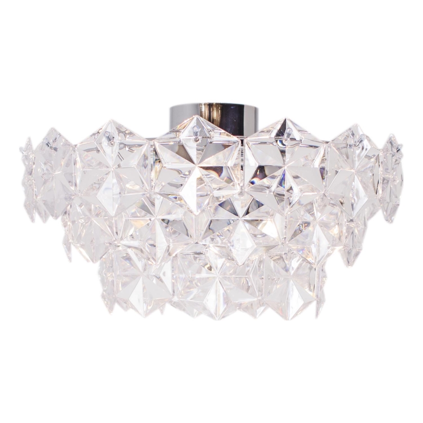 ByRydens - Plafonjera MONARQUE 3xE27/5W/230V prozirna pr. 51 cm