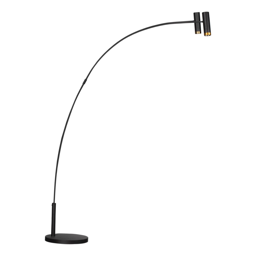 ByRydens - Podna lampa PULS 2xGU10/5W/230V crno