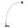 ByRydens - Podna lampa PULS 2xGU10/5W/230V crno