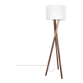 ByRydens - Podna lampa VEGA 1xE27/5W/230V braon/bela
