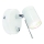 ByRydens - Prigušiva zidna reflektorska lampa CORRECT 1xGU10/7W/230V bela