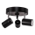 ByRydens - Reflektorska lampa CORRECT 3xGU10/7W/230V crno pr. 20 cm
