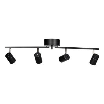ByRydens - Reflektorska lampa CORRECT 4xGU10/7W/230V crno