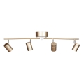 ByRydens - Reflektorska lampa CORRECT 4xGU10/7W/230V zlatna