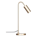ByRydens - Stona lampa CURVE 1xGU10/7W/230V zlatna