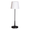 ByRydens - Stona lampa LUMI 1xE27/8W/230V bela/crna 68,5 cm