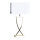 ByRydens - Stona lampa OMEGA 1xE27/5W/230V bela/zlatna