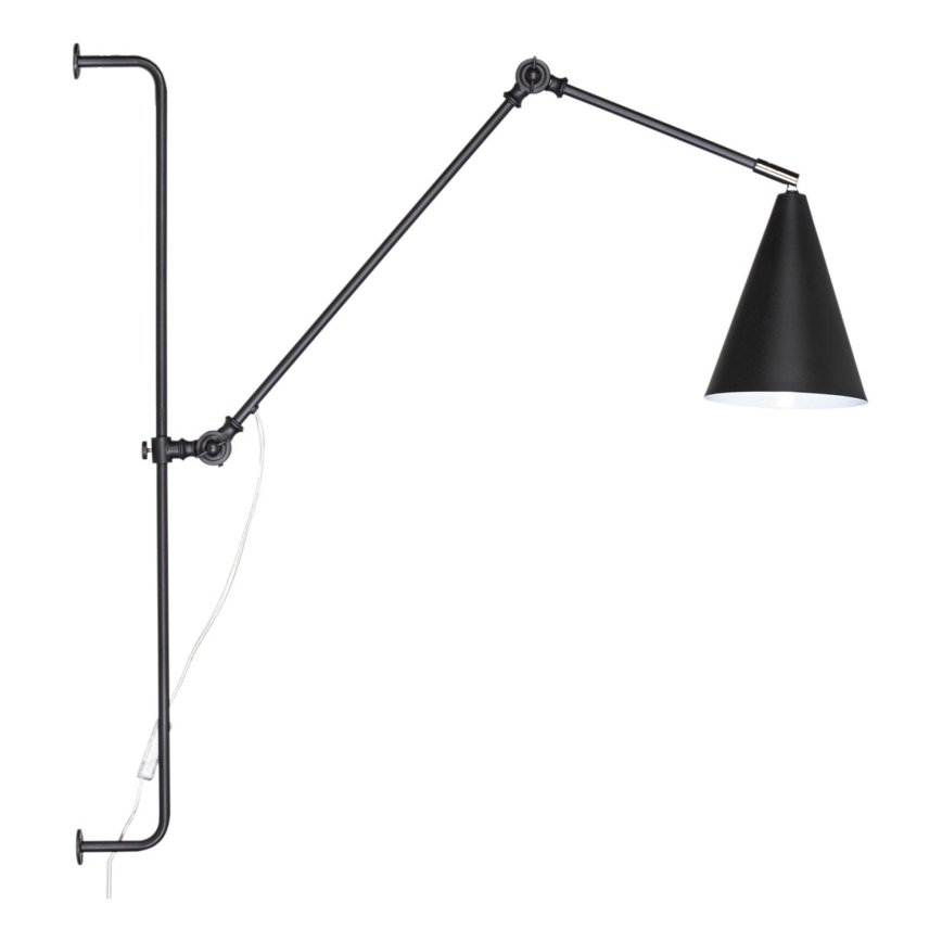 ByRydens - Zidna lampa YUKON 1xE27/5W/230V crno