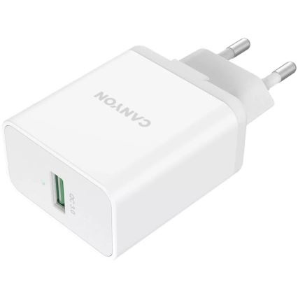 Canyon - Adapter za punjenje 1xUSB/230V