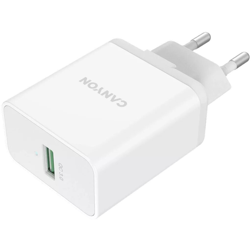 Canyon - Adapter za punjenje 1xUSB/230V