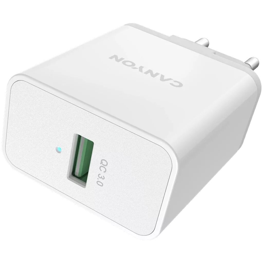 Canyon - Adapter za punjenje 1xUSB/230V