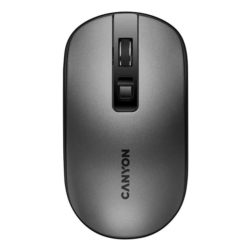 Canyon - Bežični miš 800/1200/1600 DPI sivo