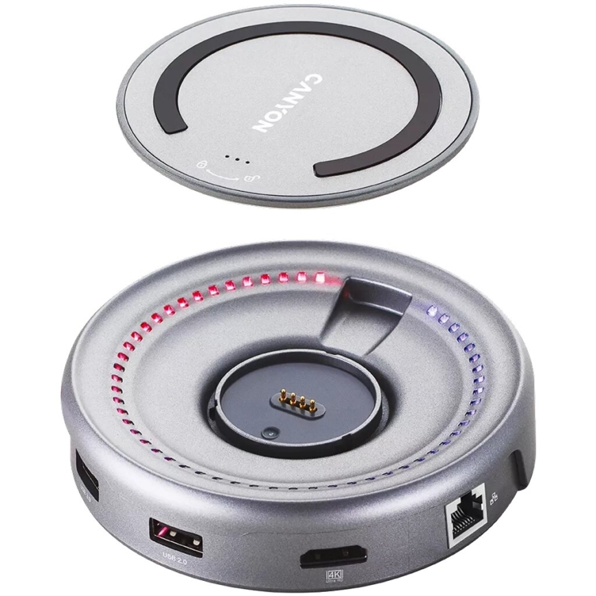Canyon - Multi-port razdelnik sa punjačem i USB interfejsom