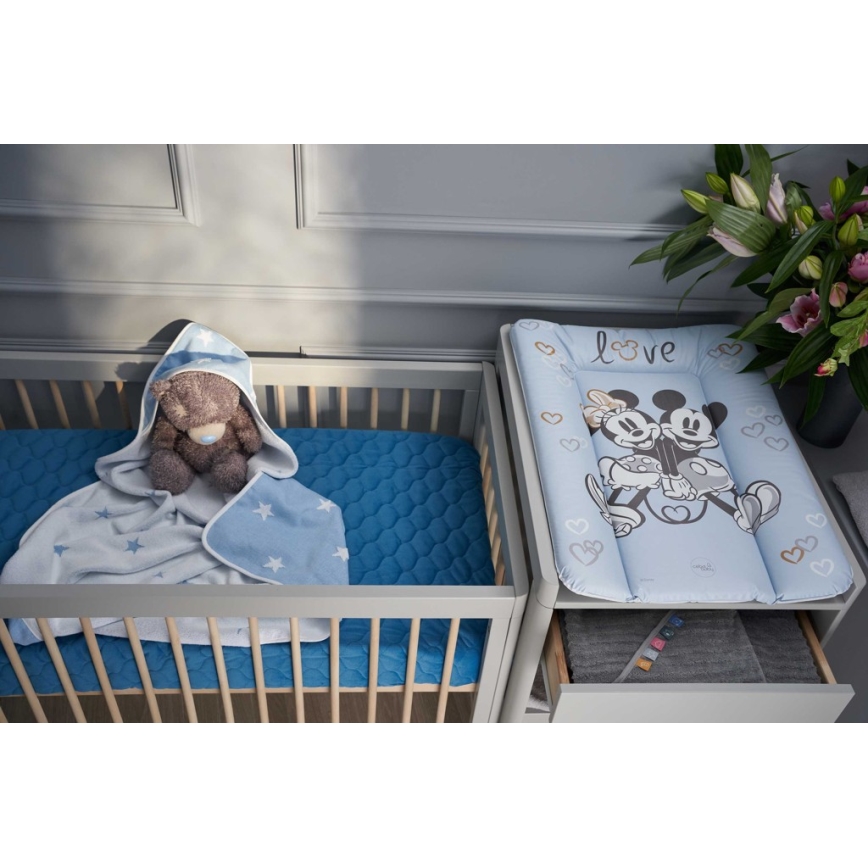 CebaBaby - Trokutasta podloga za presvlačenje DISNEY 50x70 cm plava