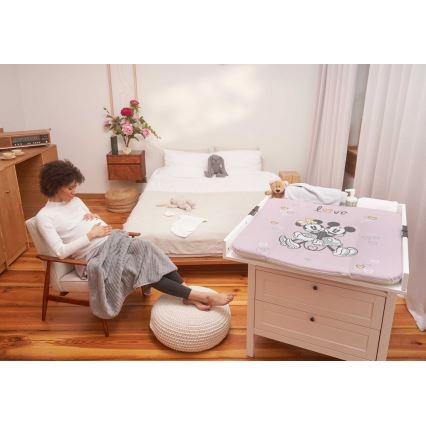 CebaBaby - Trokutasta podloga za presvlačenje DISNEY 75x72 cm ružičasta