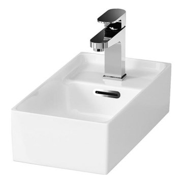 Cersanit K114-004 - Umivaonik na ploču CREA 22x40 cm keramika/visoko sjajna bela