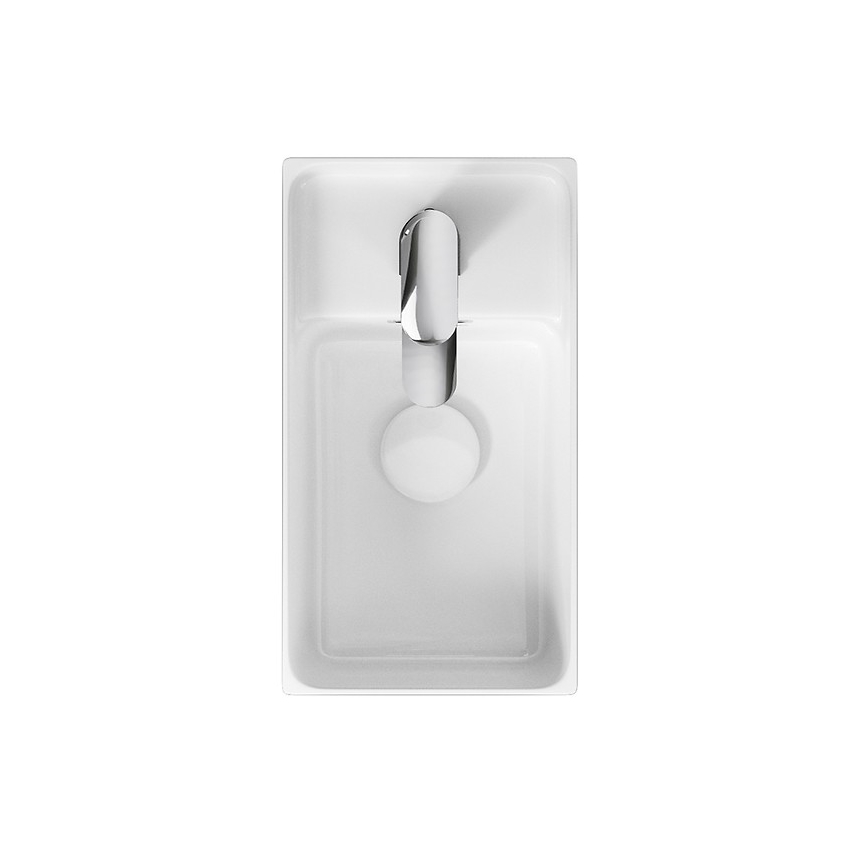 Cersanit K114-004 - Umivaonik na ploču CREA 22x40 cm keramika/visoko sjajna bela