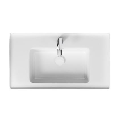 Cersanit K114-017 - Ugradni umivaonik CREA 44,5x80,5 cm keramika/sjajna bela