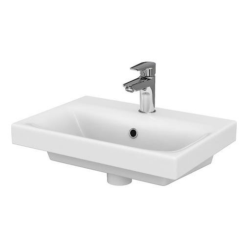 Cersanit K116-008 - Ugradni umivaonik MODUO SLIM 35x50 cm keramika/sijajna bela