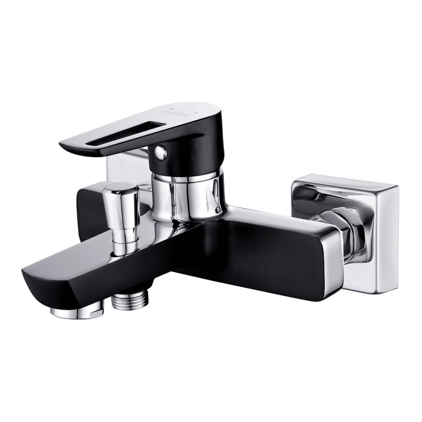 Cersanit S951-009 - Mešalica za kadu MILLE crno/sjajni krom