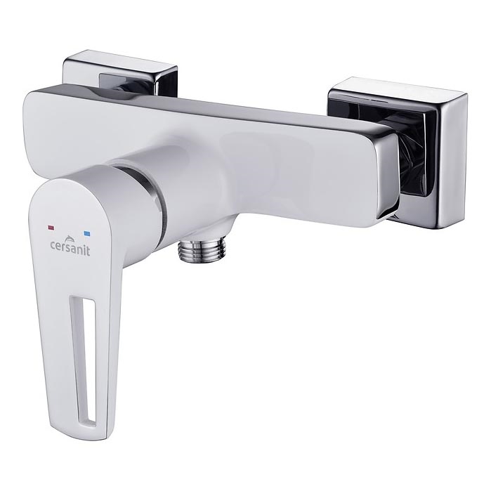 Cersanit S951-033 - Tuš baterija MILLE bela/sjajni hrom