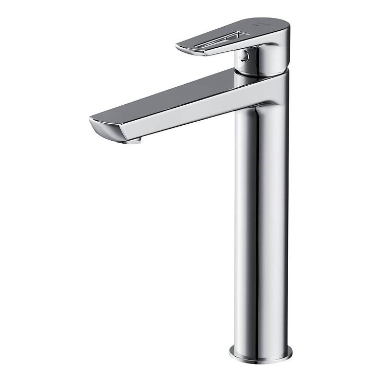 Cersanit S951-354 - Slavina za umivaonik MILLE 27 cm sjajni hrom + odtok