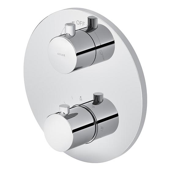 Cersanit S951-564 - Termostatska tuš baterija za podžbuknu ugradnju ZEN sjajni hrom