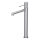 Cersanit S951-592 - Slavina za lavabo ZEN 32,2 cm sjajni krom