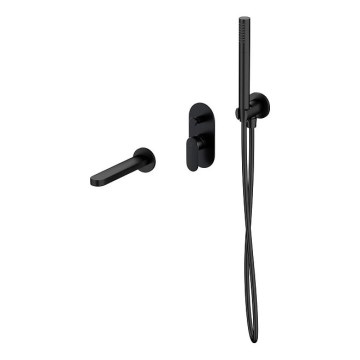 Cersanit S952-042 - Set za kadu sa ugradnom baterijom CREA crna