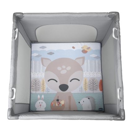 Chicco - Dečija ogradica FAWN sivo