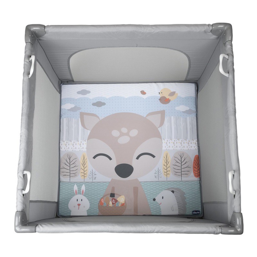 Chicco - Dečija ogradica FAWN sivo