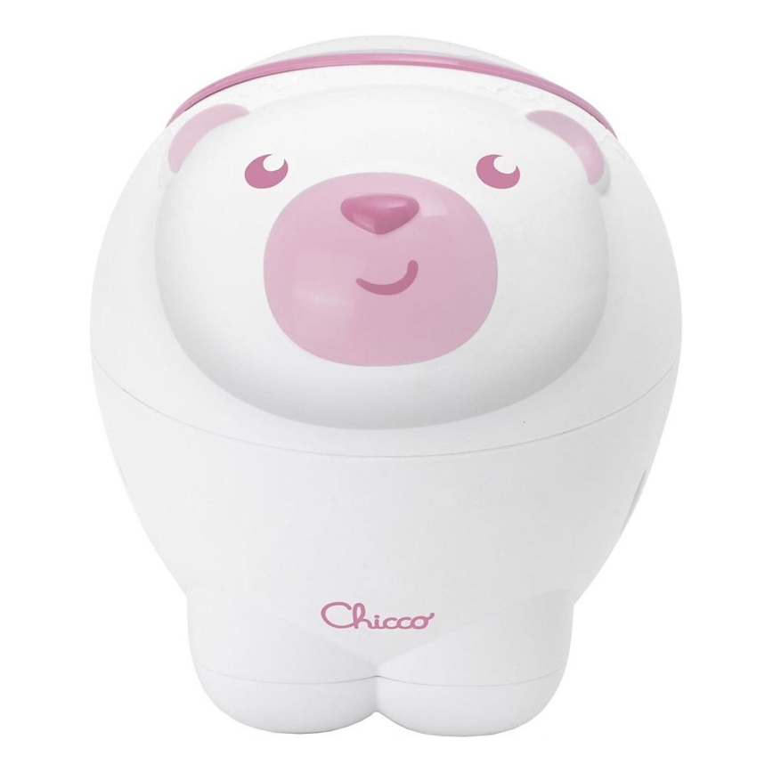 Chicco - Dečiji projektor 2u1 POLAR BEAR roze