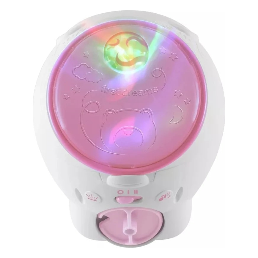 Chicco - Dečiji projektor 2u1 POLAR BEAR roze