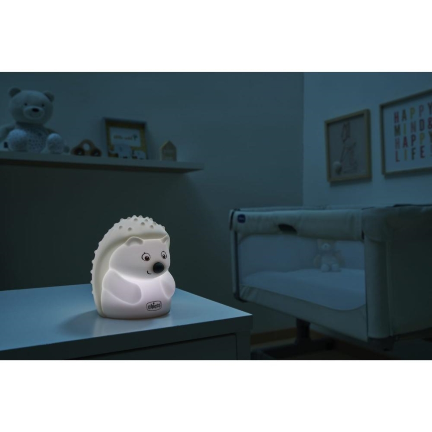 Chicco - Dečja noćna lampica SWEET LIGHTS ježić