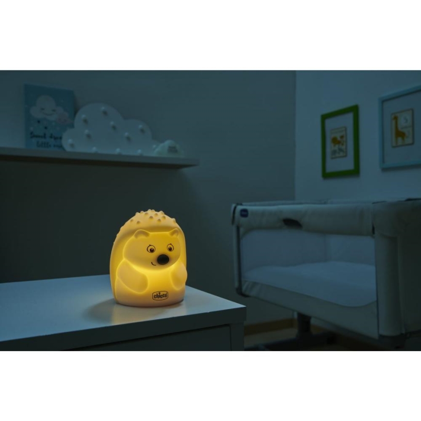 Chicco - Dečja noćna lampica SWEET LIGHTS ježić