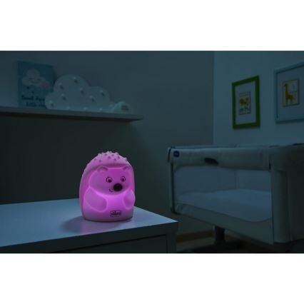 Chicco - Dečja noćna lampica SWEET LIGHTS ježić