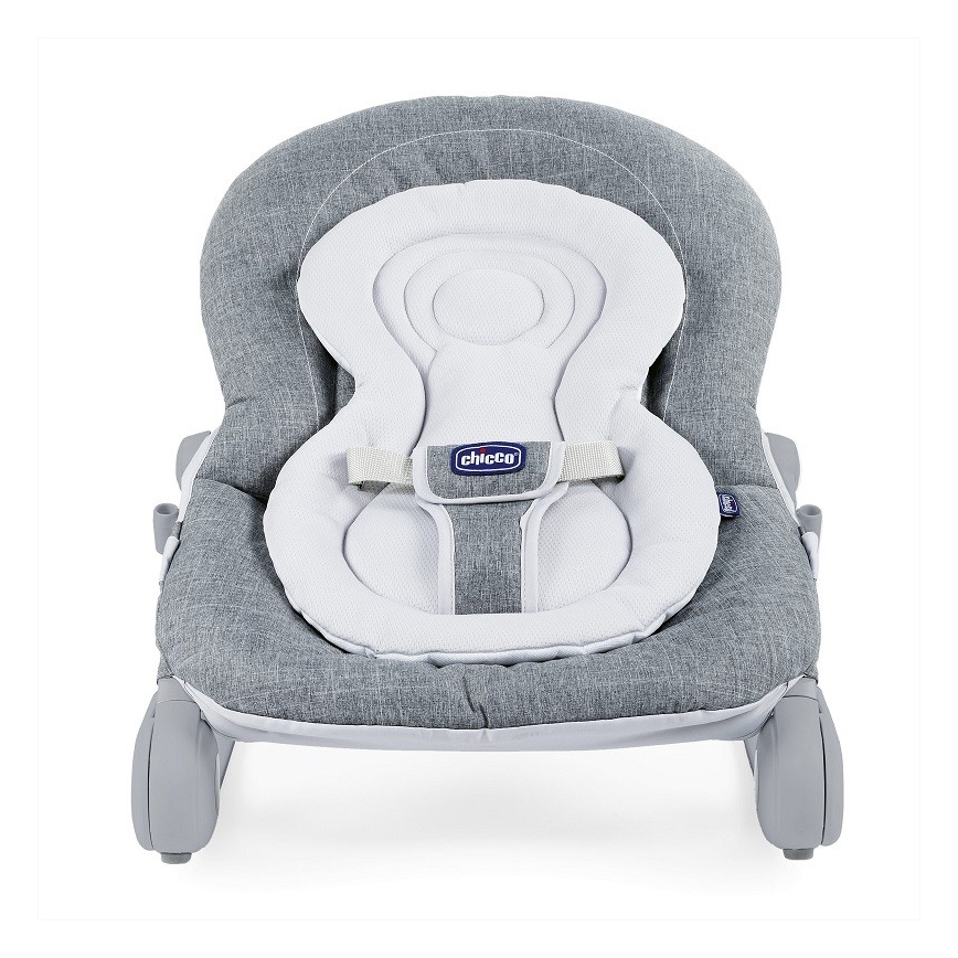 Chicco - Dječja njihaljka HOOPLA siva/bijela