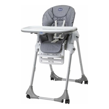 Chicco - Hranilica Polly Easy sivo