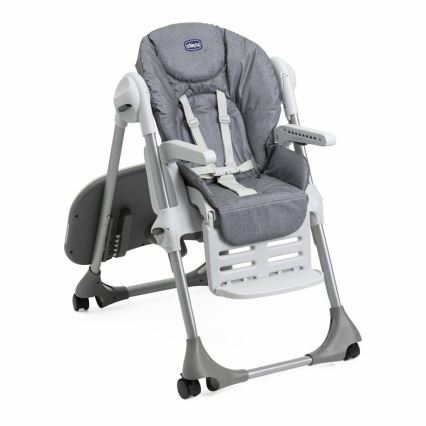 Chicco - Hranilica Polly Easy sivo