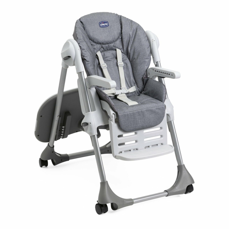 Chicco - Hranilica Polly Easy sivo