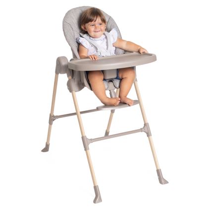 Chicco - Hranilica Polly Essential - sivo/braon