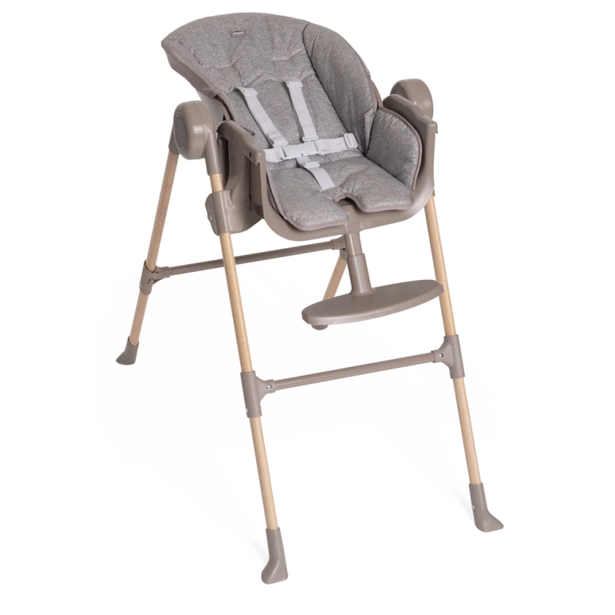 Chicco - Hranilica Polly Essential - sivo/braon