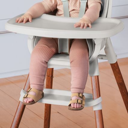Chicco - Hranilica ZEST 3u1 bela/sivo