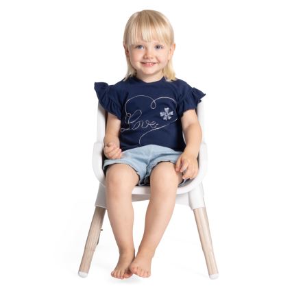 Chicco - Hranilica ZEST 3u1 bela/sivo