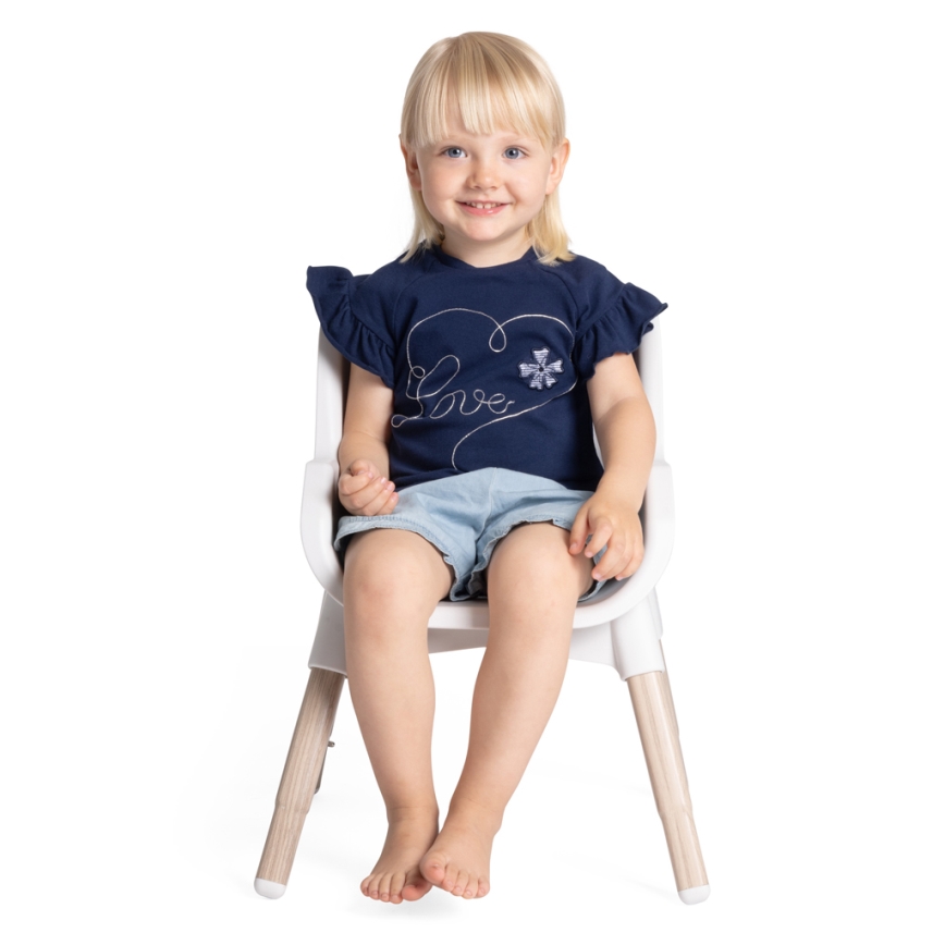 Chicco - Hranilica ZEST 3u1 bela/sivo