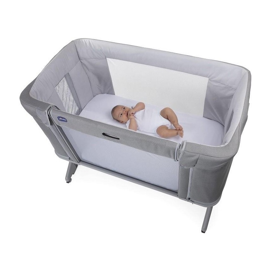 Chicco - Kolevka 3u1 NEXT2ME FOREVER svetlosiva