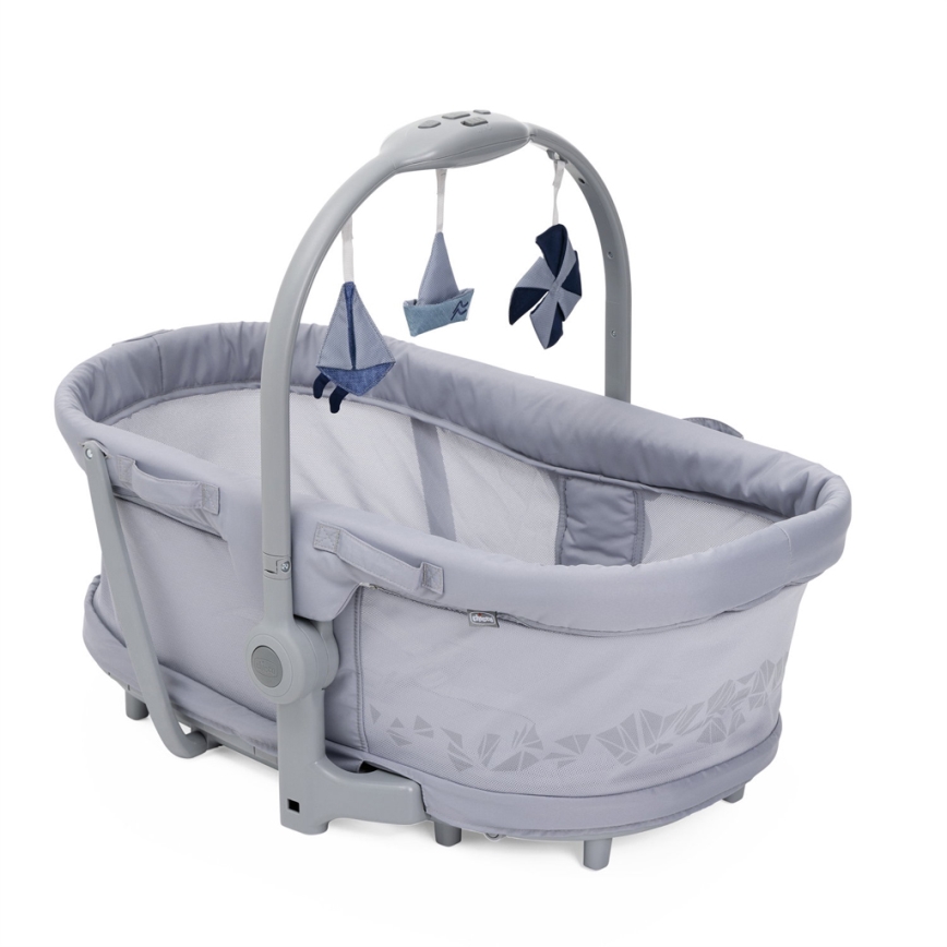 Chicco - Kolevka 5u1 BABY HUG PRO sivo